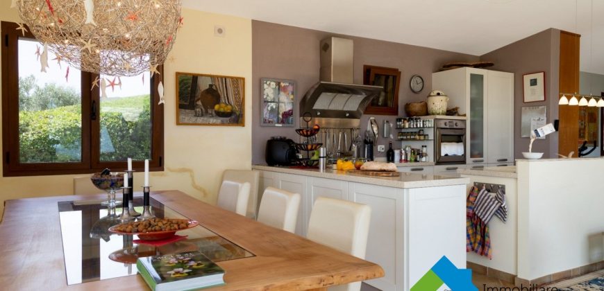 Sea View Villa For Sale In San Pantaleo Ref. Ulivi Lux