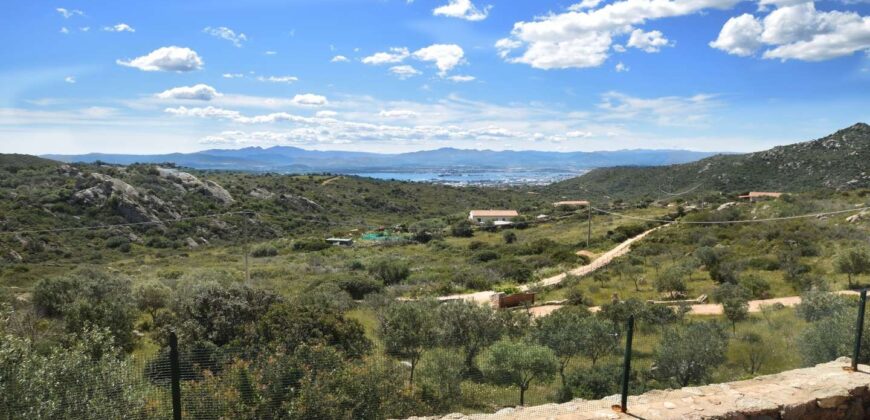 Panoramic detached house with garden for sale Olbia