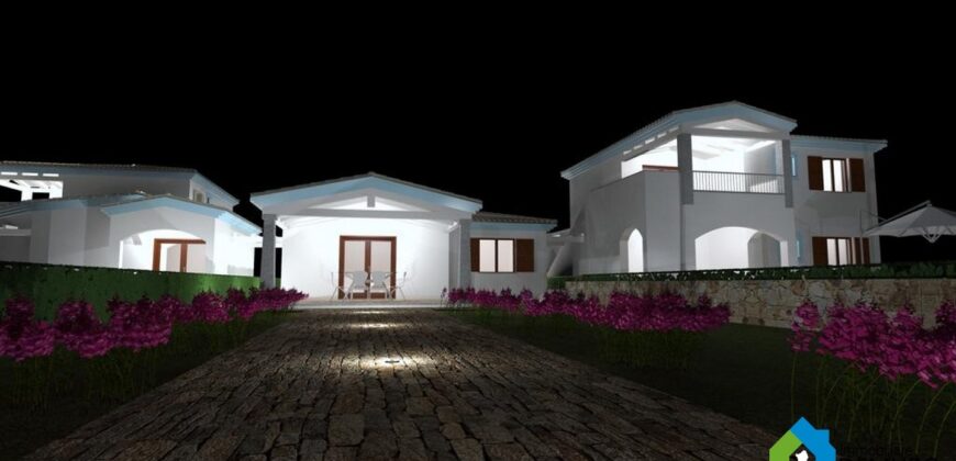 Refined Detached Houses for sale Budoni with garden ref.Villa Piras