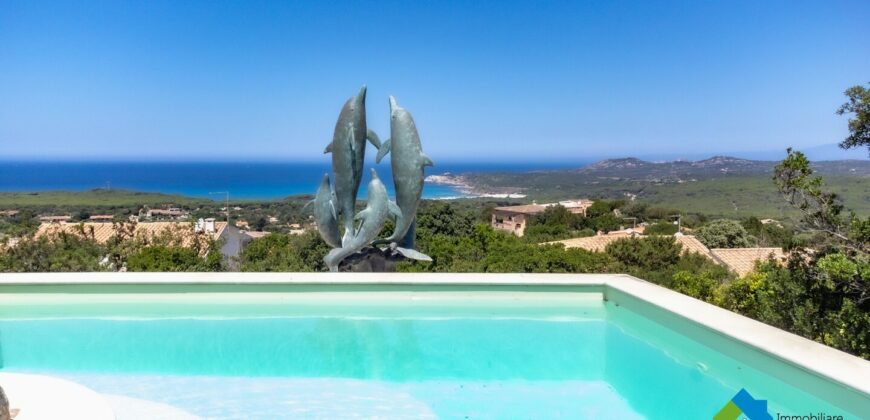 Villa con piscina in vendita Santa Teresa di Gallura ref Delfini