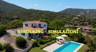 Villa vista mare in vendita a San Pantaleo Ref Belvedere